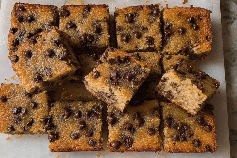 The Chocolate Chip Banana Bars That Turned Our Tuesdays Sweet