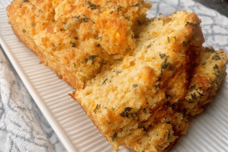 My Cheddar Bay Biscuit Bread—A Cozy Twist on Comfort Food