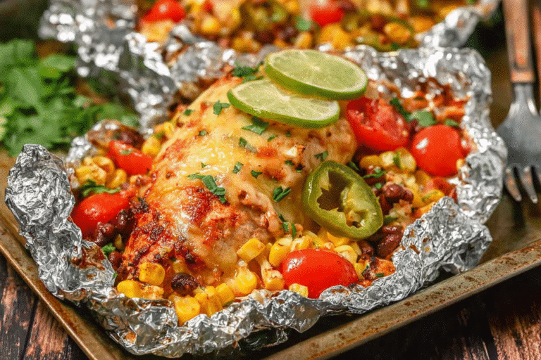 A Sizzling Santa Fe Adventure: Chicken Foil Packets You’ll Crave