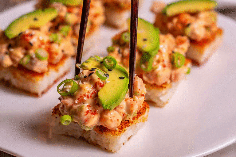 Unbelievably Crispy Salmon Rice That Stole My Heart and Tastebuds