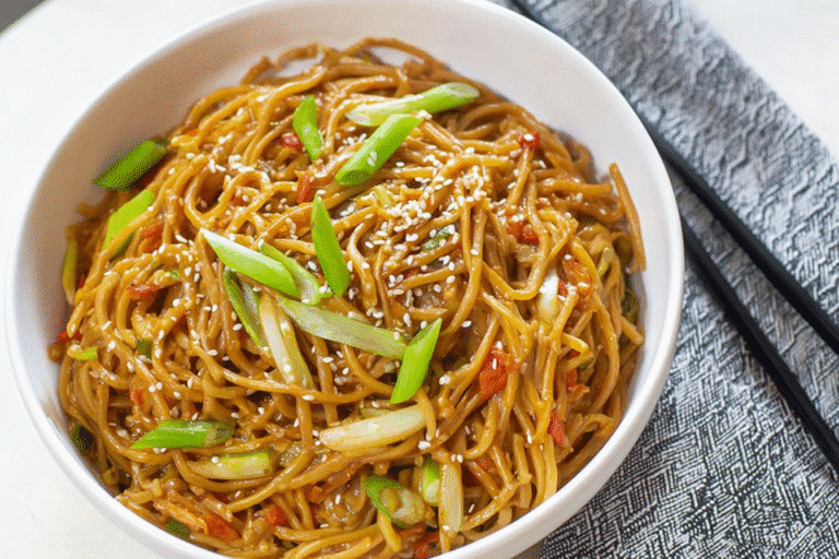 One-Pot Teriyaki Noodles: A Quick and Cozy Meal for Busy Nights