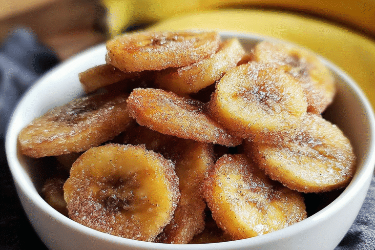 Sweet Crispy Air Fryer Bananas: A Snack Turned Tradition