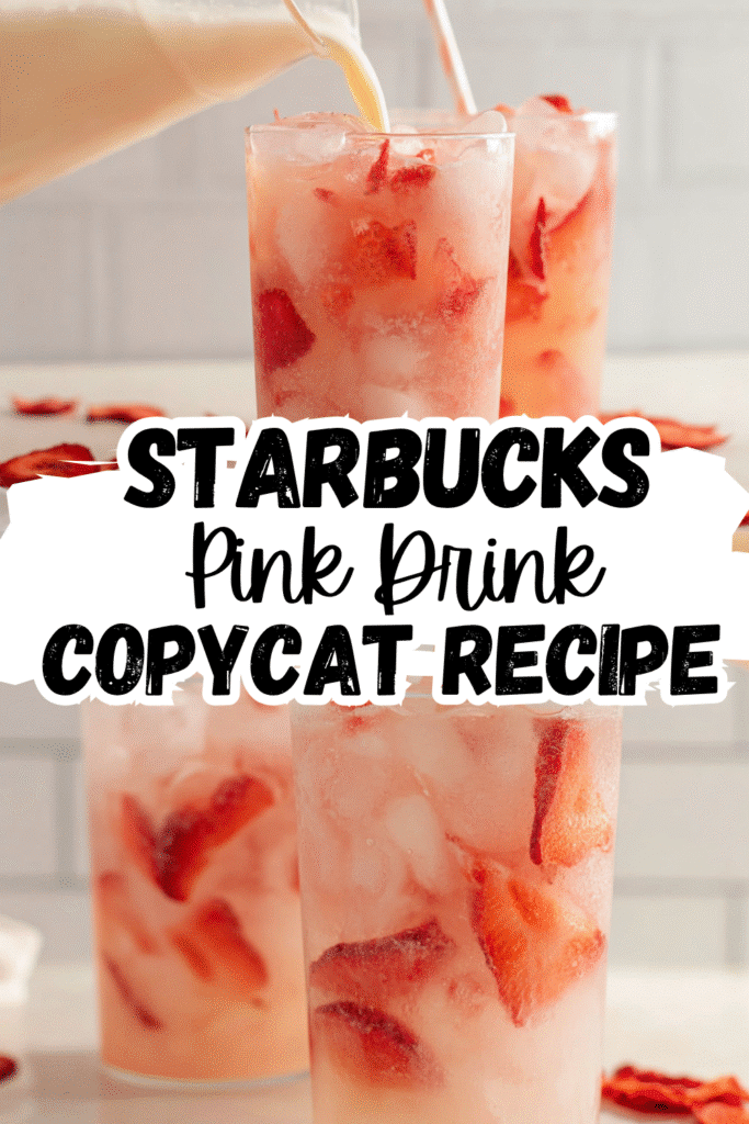 Sippin' Sunshine: My Starbucks Pink Drink Copycat Recipe