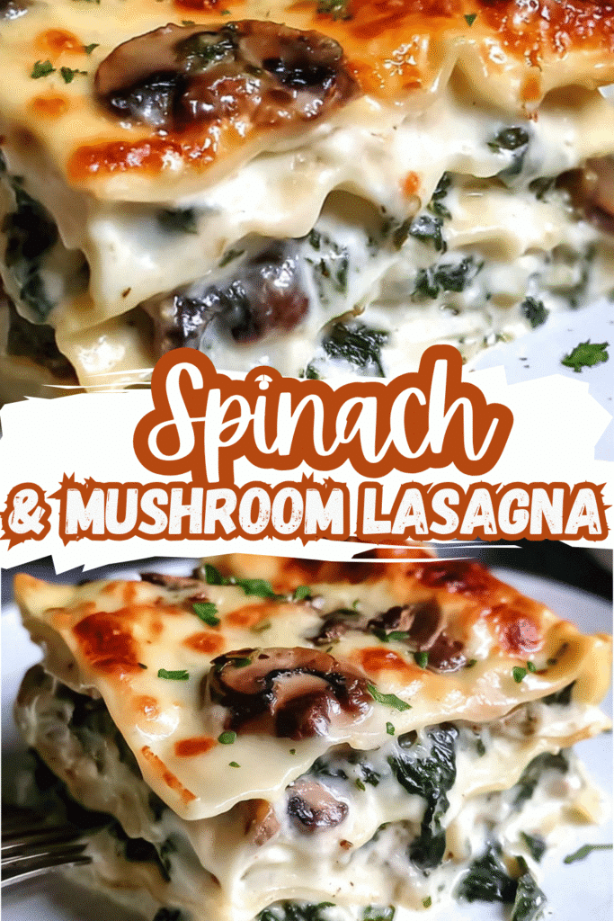 Layers of Love: My Spinach and Mushroom Lasagna Story