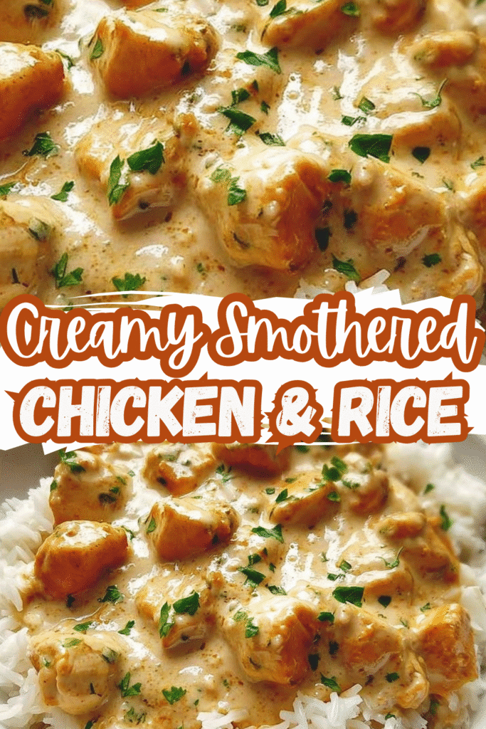 Creamy Smothered Chicken and Rice: A Dish Worth Savoring