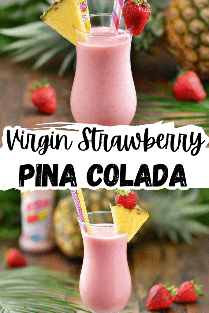 Summer Vibes: My Virgin Strawberry Pina Colada Fix