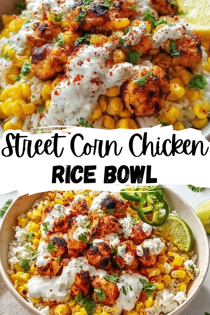 Street Corn Chicken Rice Bowl: The Dinner That Turns Family Time Into Flavor Fest