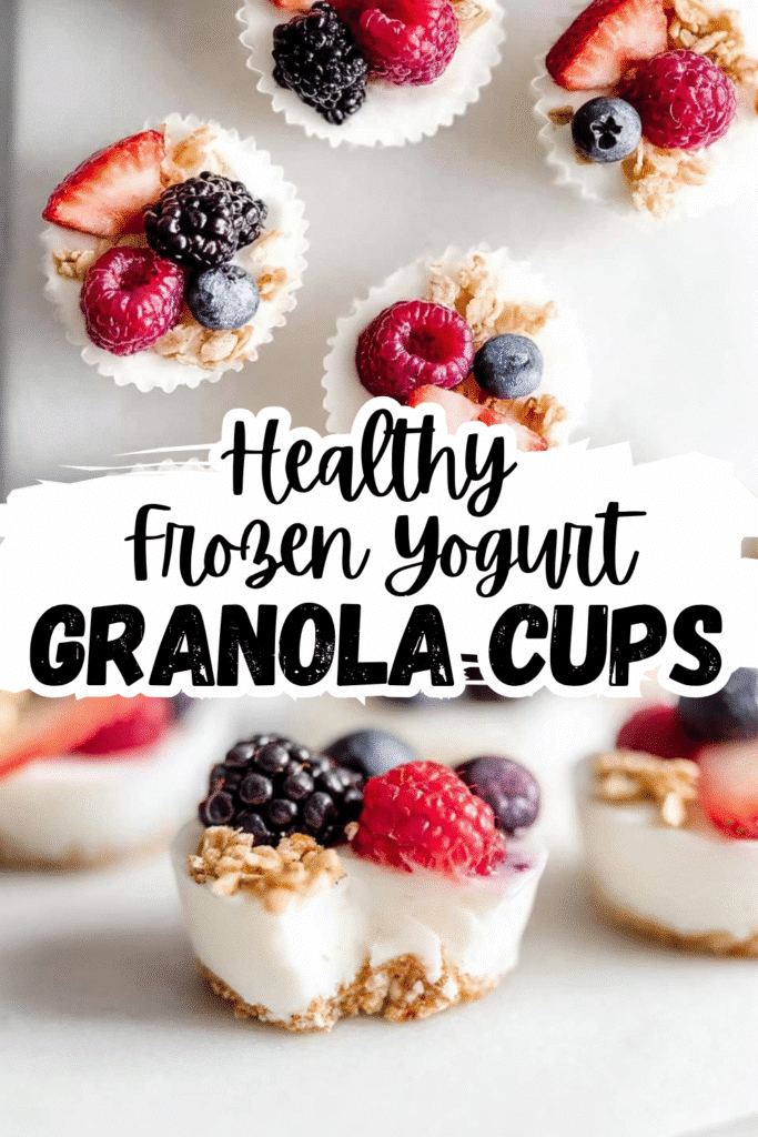 Why These Frozen Yogurt Granola Cups Became a Family Favorite