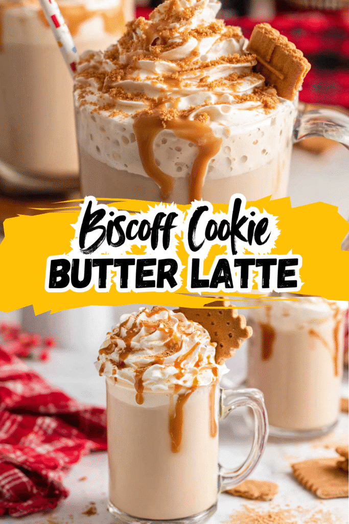 Comfort in a Cup: My Go-To Biscoff Cookie Butter Latte