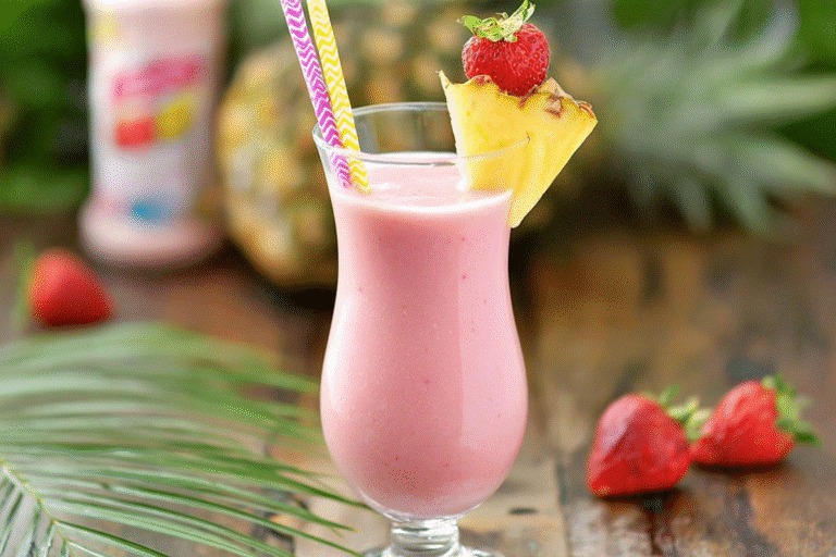 Summer Vibes: My Virgin Strawberry Pina Colada Fix