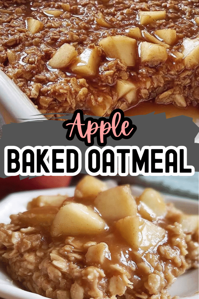 Cozy Memories Wrapped in Amish-Style Apple and Cinnamon Baked Oatmeal